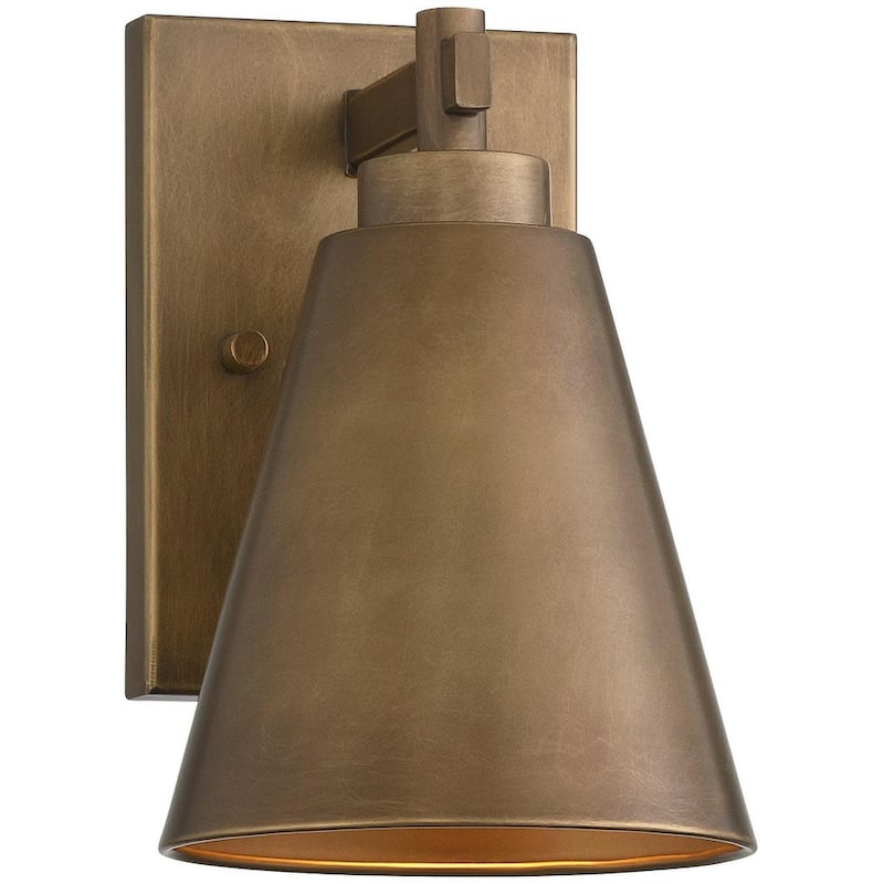 Savoy House 5-805-DS Ryder 9" Tall Outdoor Wall Sconce - Atlas Bronze