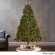 preview thumbnail 19 of 18, 7-foot Fraser Fir Pre-Lit String Light or Unlit Hinged Artificial Christmas Tree by Christopher Knight Home