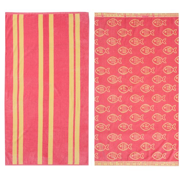Luxurious Cotton Printed Beach Towel