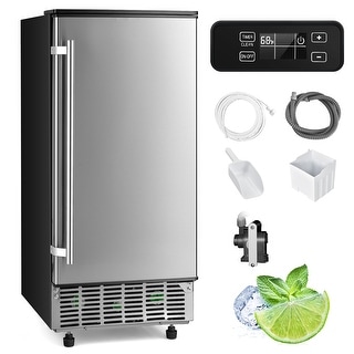 Costway Built-in Ice Maker Free-Standing/Under Counter Machine - See Details