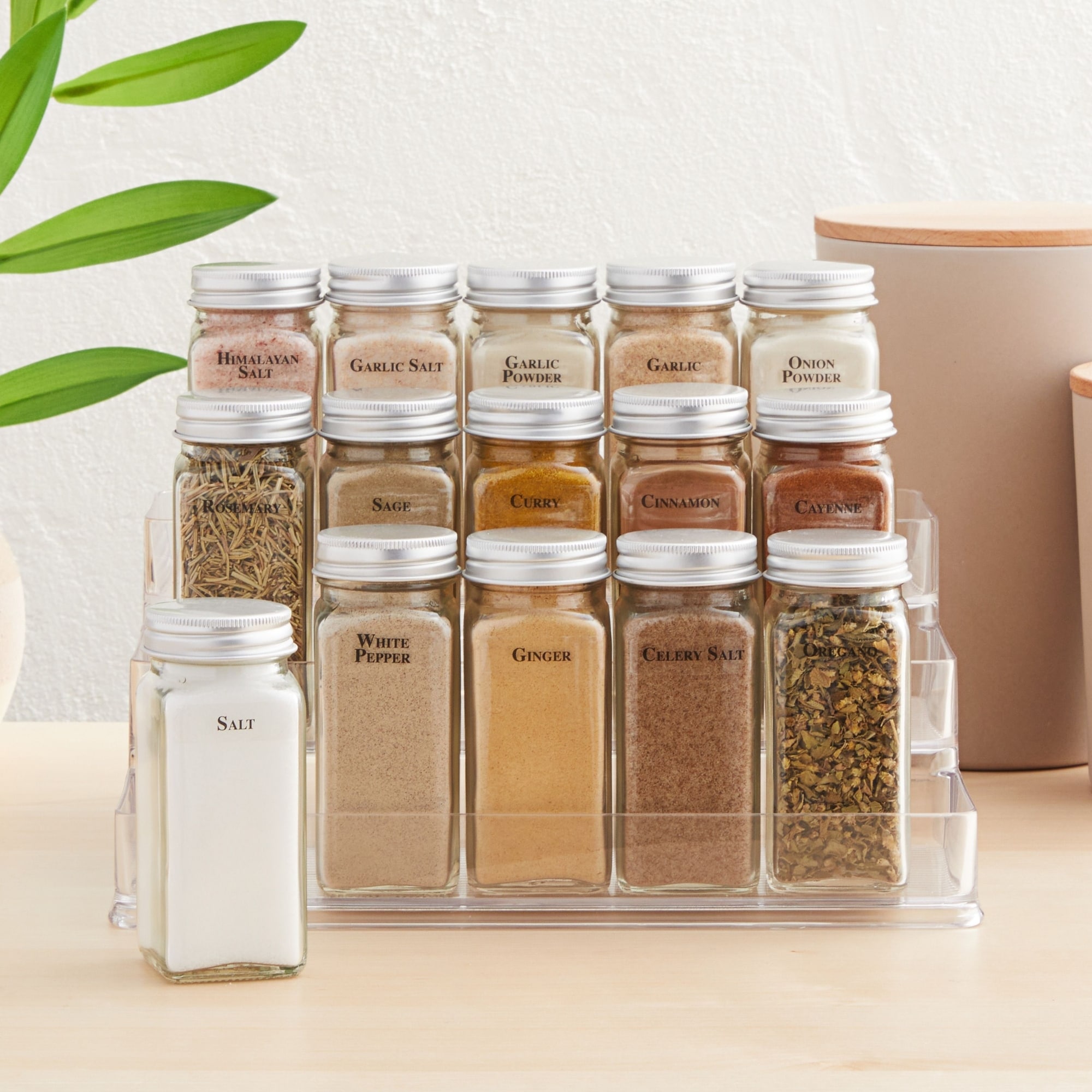 Talented kitchen spice jars deals