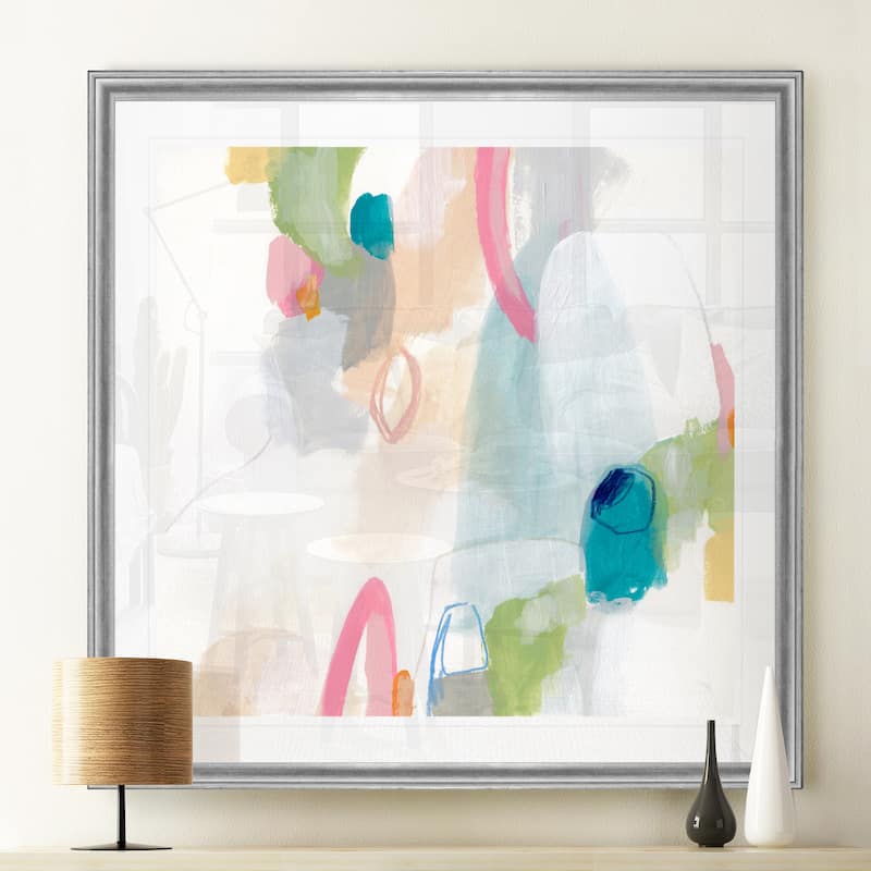 Candy Jacket I -Black Framed Print