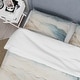 preview thumbnail 4 of 4, Modern Blue And Beige Sand Aerial View V - Coastal Beach Sand Bedding Cover Set - Nautical & Coastal Bed Sets With Shams
