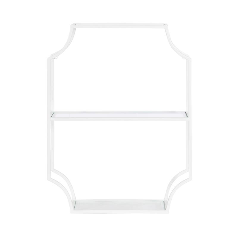 Kate and Laurel Ciel Metal Wall Shelf