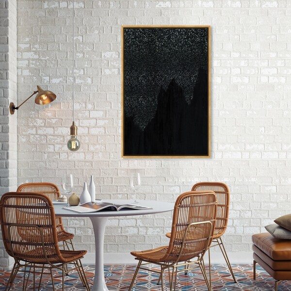 Oliver Gal 'Glitter Night of Stars' Nature and Landscape Wall Art