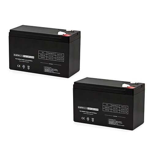 Replacement AGM SLA Battery 12V-7.2Ah (2-Pack) Replacement AGM SLA Battery