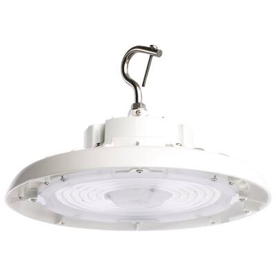 100 Watt UFO LED High Bay 5000K 14400 Lumens 120-277 Volt White Finish