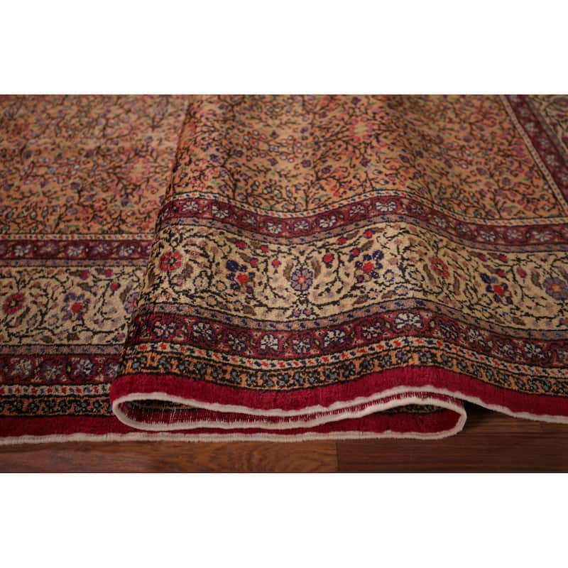 Anatolian Turkish Vintage Rug Handmade Living Room Wool Carpet - 6'6" X 9'7"
