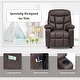 preview thumbnail 3 of 6, Kids Recliner Chair PU Leather with Cup Holder