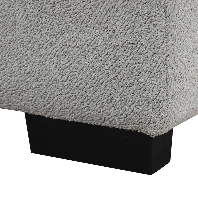 Upholstery Sleeper Sectional Sofa with Movable Storage Ottoman, L-shaped Sectional Pull Out Sofa Bed