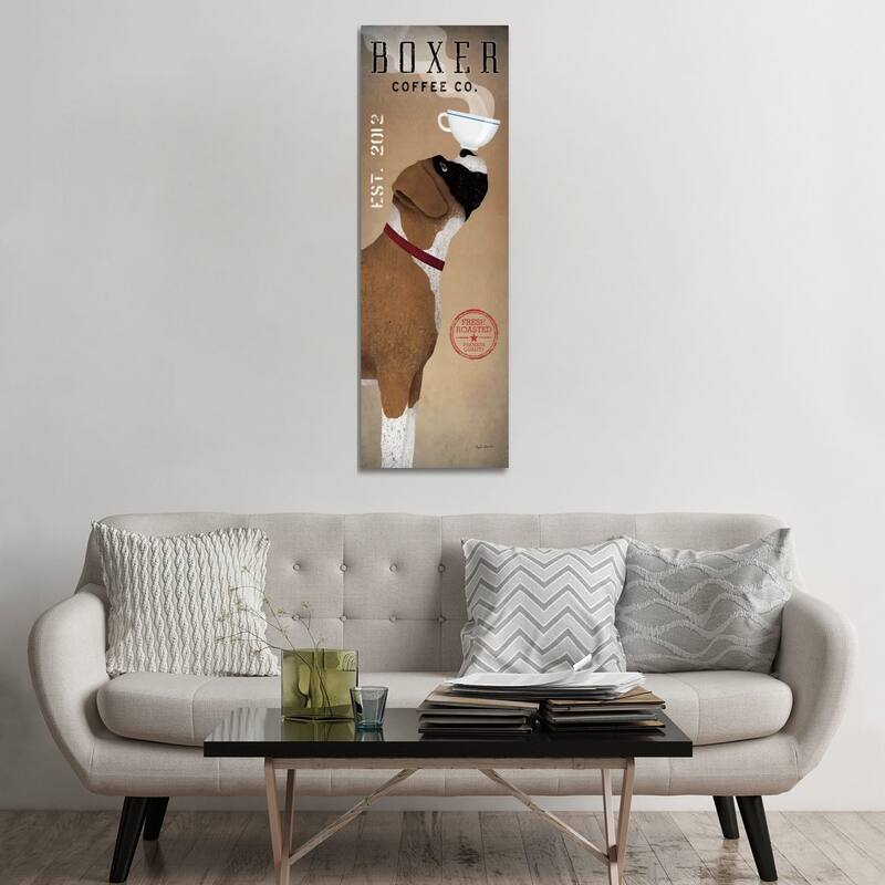 iCanvas "Boxer Coffee Co." by Ryan Fowler Canvas Print