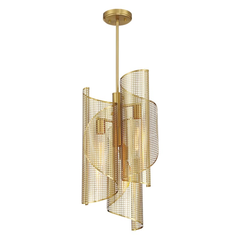 Savoy House 3-8033-3 Hillbourne 3 Light 14" Wide Abstract Pendant