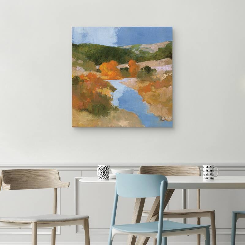 Autumn in the West Sq by Julia Purinton Canvas Art Print