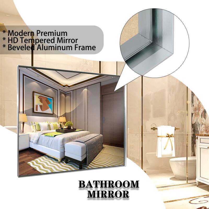 Wall Rectangular Vanity Mirror