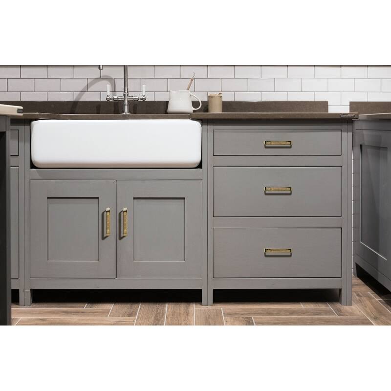 Utopia Alley Gleam Pull Handle - Decorative Cabinet Drop Pull Handles for Cabinets and Drawers, Gold, 3.75" Center to Center
