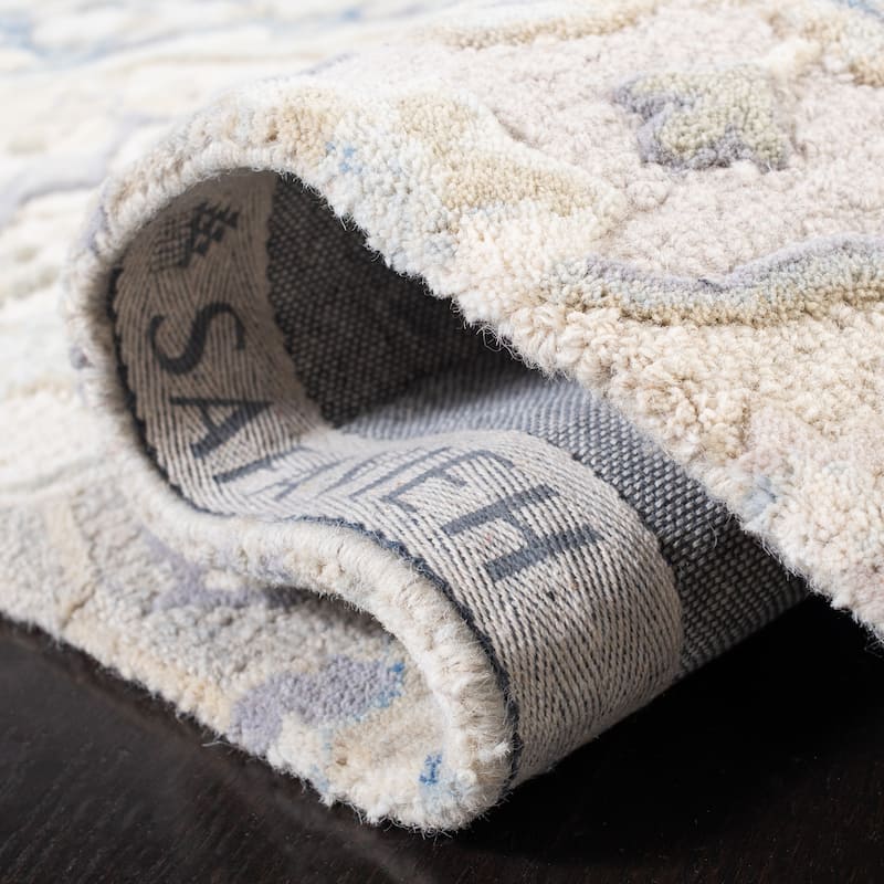 SAFAVIEH Handmade Glamour Noella Floral Wool Rug