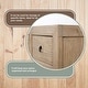 preview thumbnail 13 of 11, Artissance Capri 68" Weathered Natural Pine Chest of Drawers (35" H x 18" D)