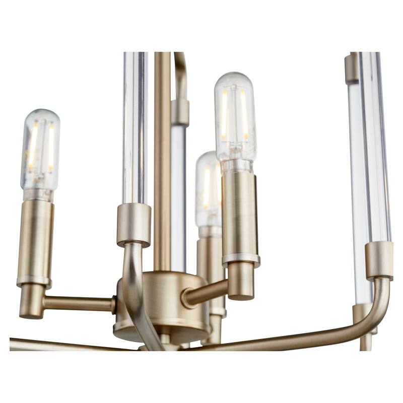Quorum International Optic 3 Light 13" Wide Pendant