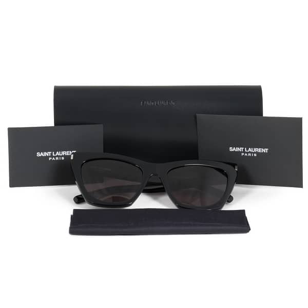 Shop Saint Laurent Saint Laurent Sl 214 Kate 001 55 Cat Eye