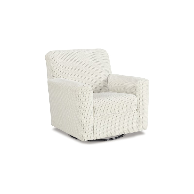 Signature Design by Ashley Herstow Swivel Glider Accent Chair - 35"W x 38"D x 37"H