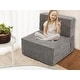 preview thumbnail 30 of 48, DoCred Kids Folding Sofa, Convertible Floor Mattress, Bed, Play Couch