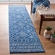 preview thumbnail 18 of 75, SAFAVIEH Tulum Shima Moroccan Boho Distressed Rug 2' x 11' Runner - Navy/Ivory
