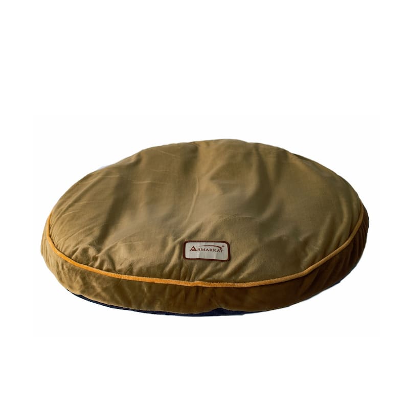 Pet Bed Pad, Poly Fill Dog Cushion Bed - 25"(L) x 25"(W) x 3.5"(H)