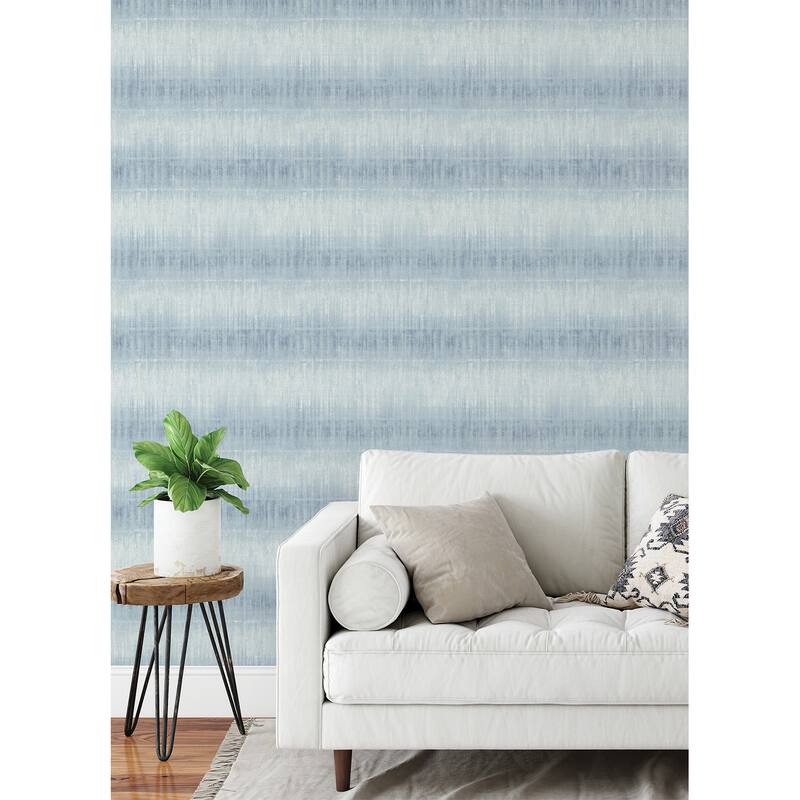 InHome Sanctuary Blue Peel and Stick Wallpaper