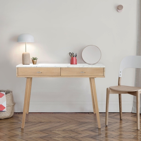 Marble clearance writing desk