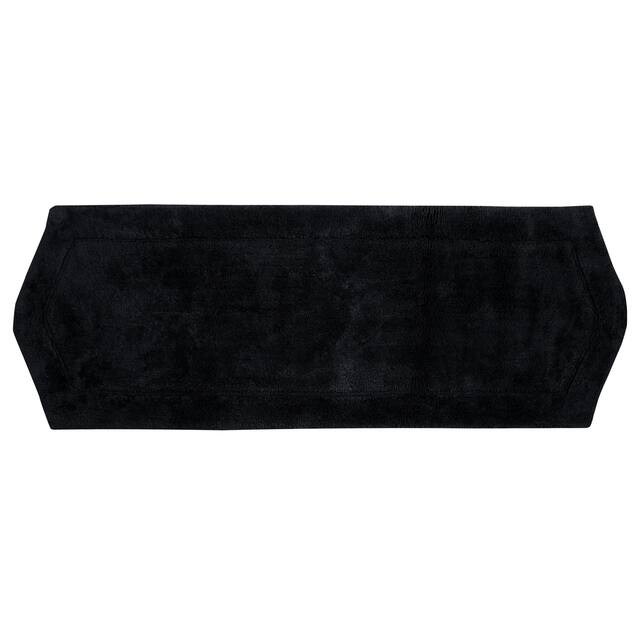 Home Weavers Waterford Collection Absorbent Cotton Machine Washable and Dry Runner Rug