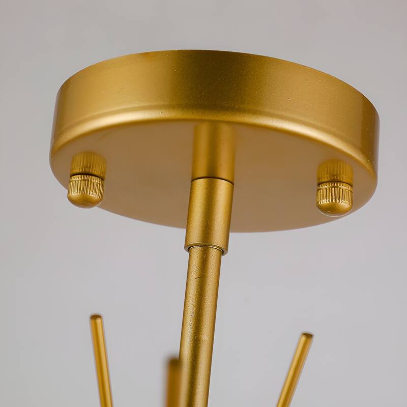 20 Inches Wide Astra Sputnik Semi Flush Mount Lamp