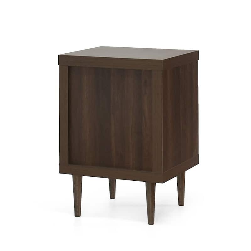 Modern 1-Drawer Nightstand by Christopher Knight Home