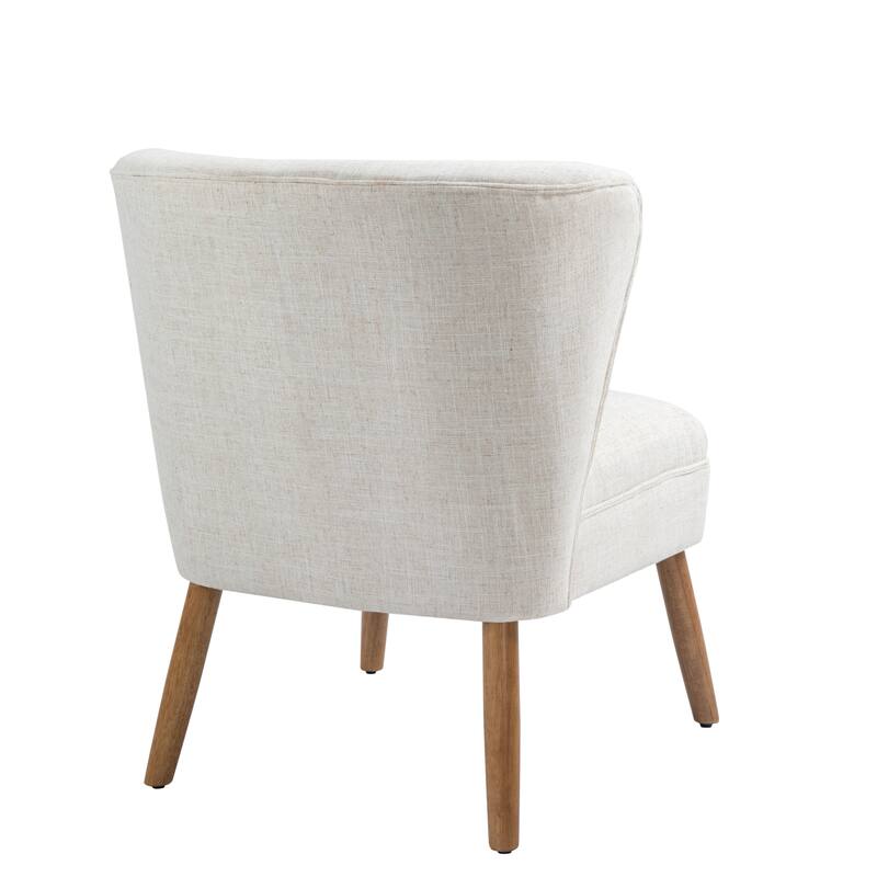 2 Set Modern Armless Accent Chair
