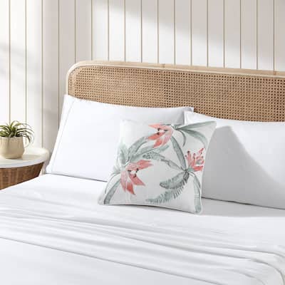 Tommy Bahama Acapulco Palms Green Throw Pillow