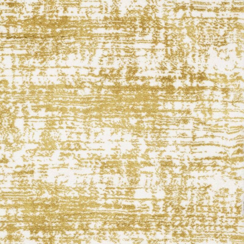 HomeRoots Abstract Industrial Runner Area Rug