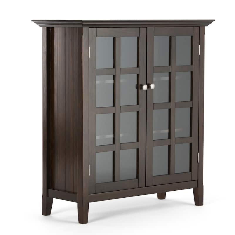 WYNDENHALL Normandy 39-in. Solid Wood Storage Cabinet - 39"w x 17"d x 42.2"h