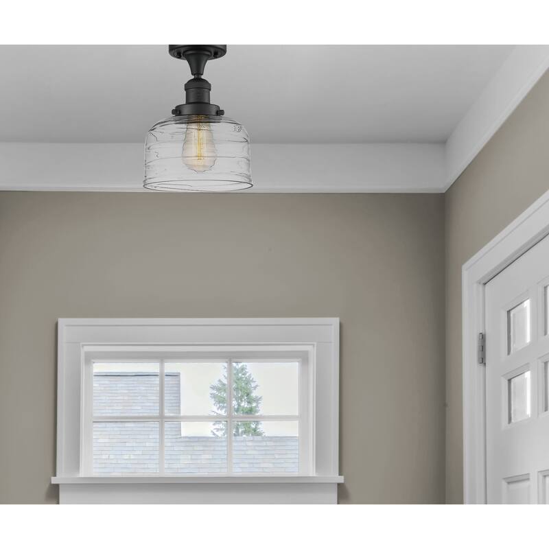 Innovations Lighting Bell - 1 Light 8" Semi-Flush Mount