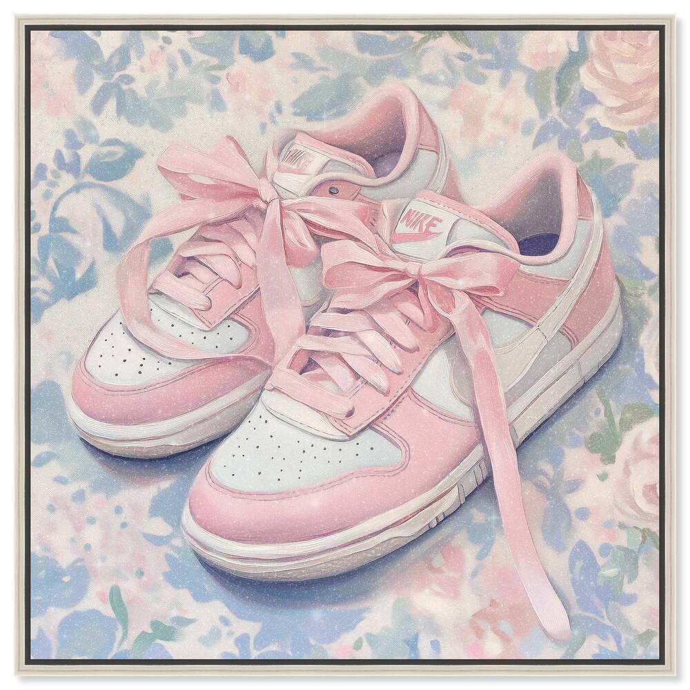 Gentle Ribbon Sneakers Canvas by Art Remedy