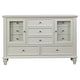 preview thumbnail 9 of 15, Sandy Beach Bedroom Set Cream White