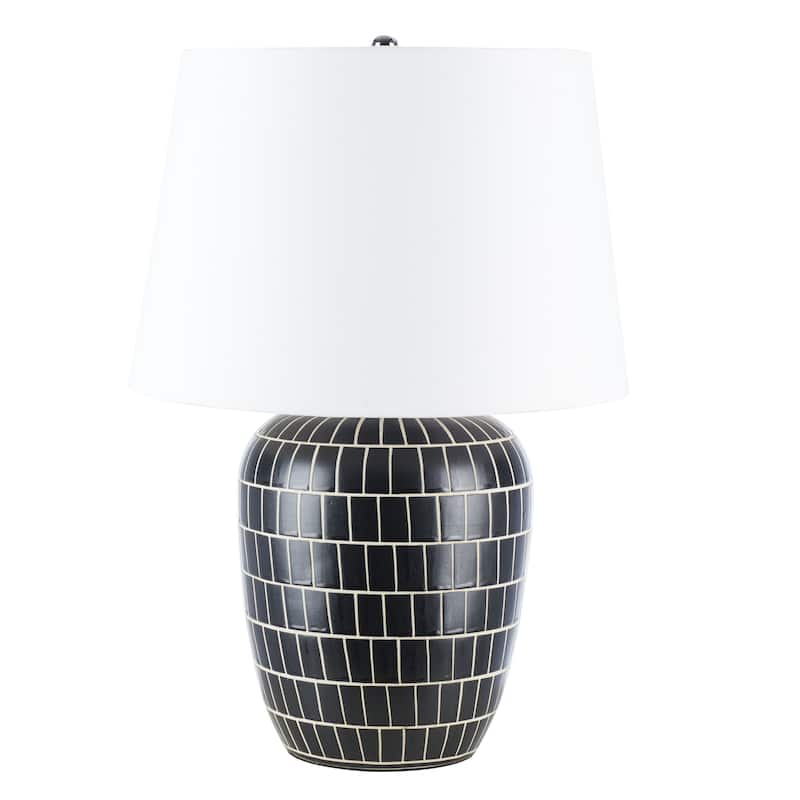 SAFAVIEH Lighting Aela 22" Table Lamp - 15"W x 15"D x 22"H