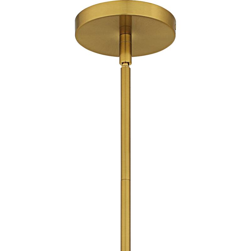 Govada 1-Light Brushed Gold Mini Pendant