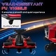 preview thumbnail 15 of 34, Aosom 12V Electric Go Kart, 5 MPH Drifting Car Battery Powered Ride on Toy Outdoor with Slow Start, Music, Colorful Lights