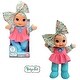 preview thumbnail 5 of 3, XBaby's First Giggles Baby Doll Toy with Coral Top - All Ages
