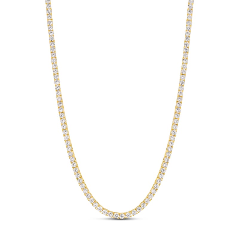 SHYMI 3mm Tennis Necklace - Gold