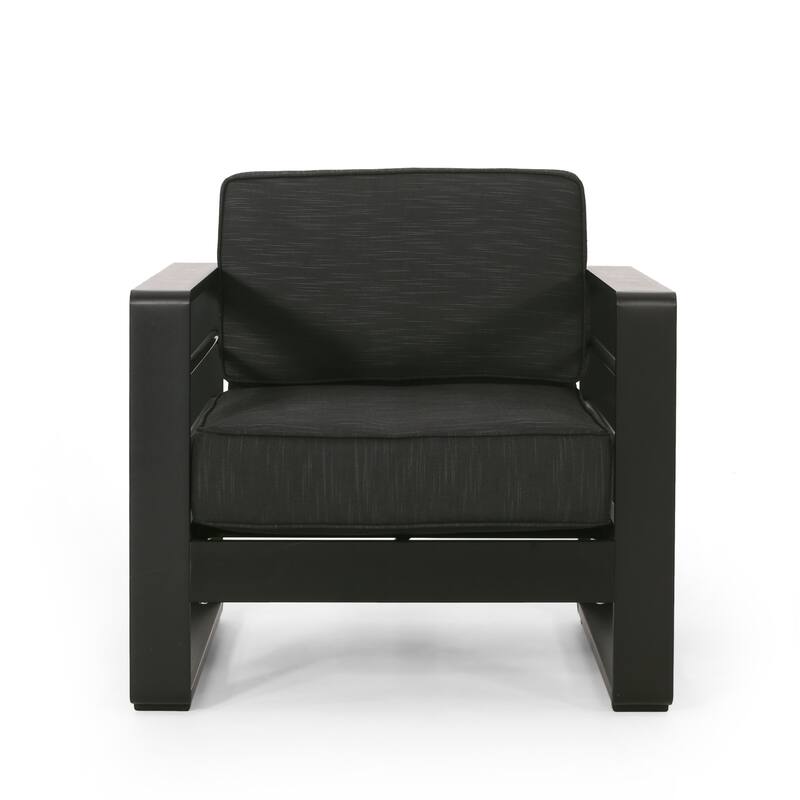 Maya Bay Aluminum Club Chairs (Set of 4) by Christopher Knight Home