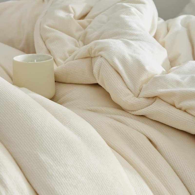 Love Thick® - So Smooth Coma Inducer Oversized Comforter Set - Custard Cream