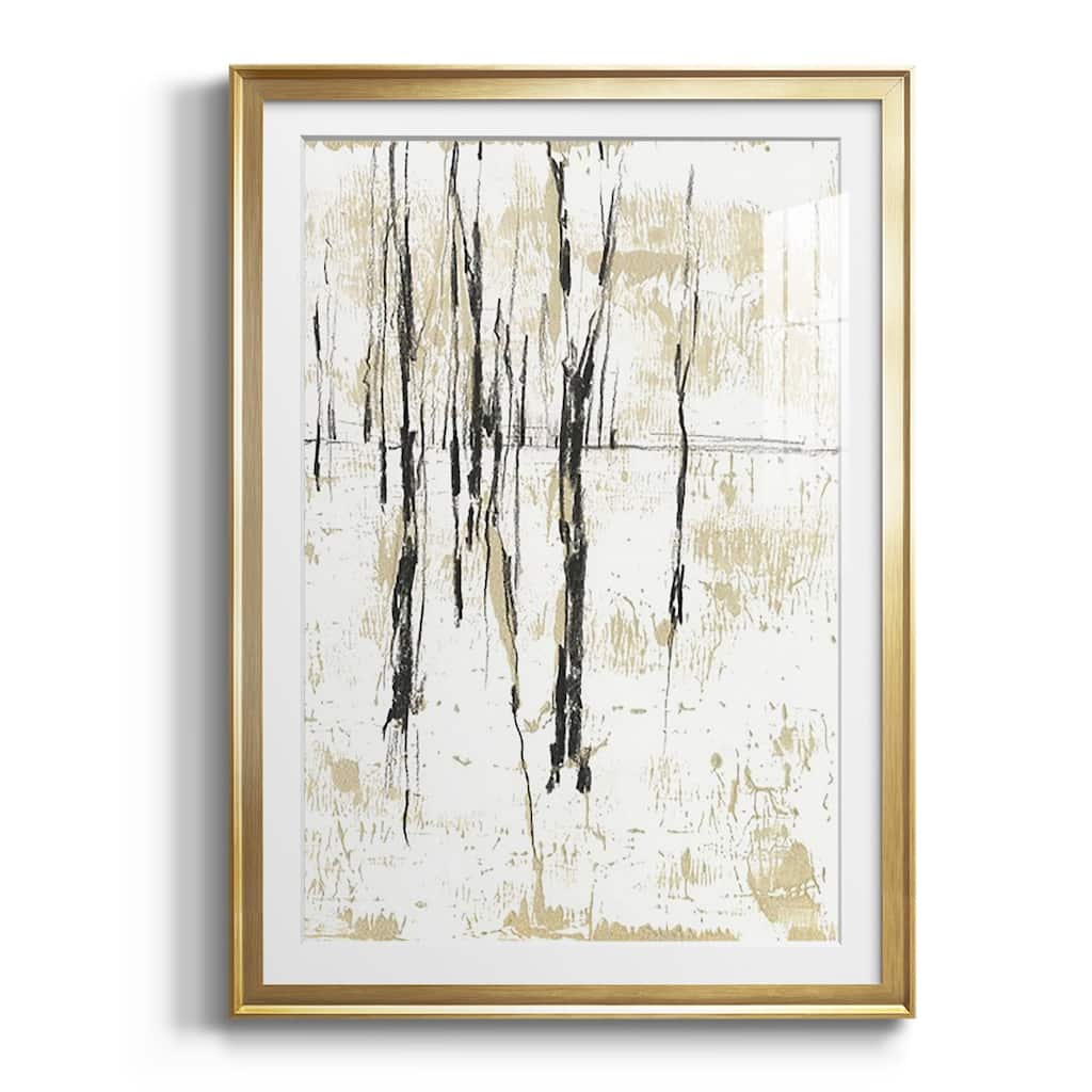 Gilded Forest I Premium Framed Print - Ready to Hang