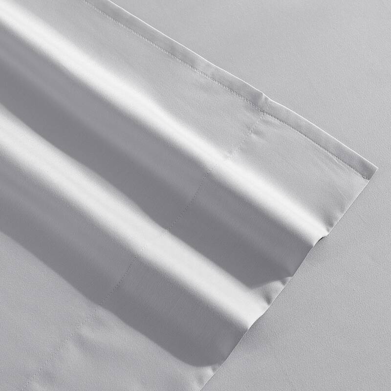 Vera Wang T1000 Sateen Cotton Solid Sheet Set