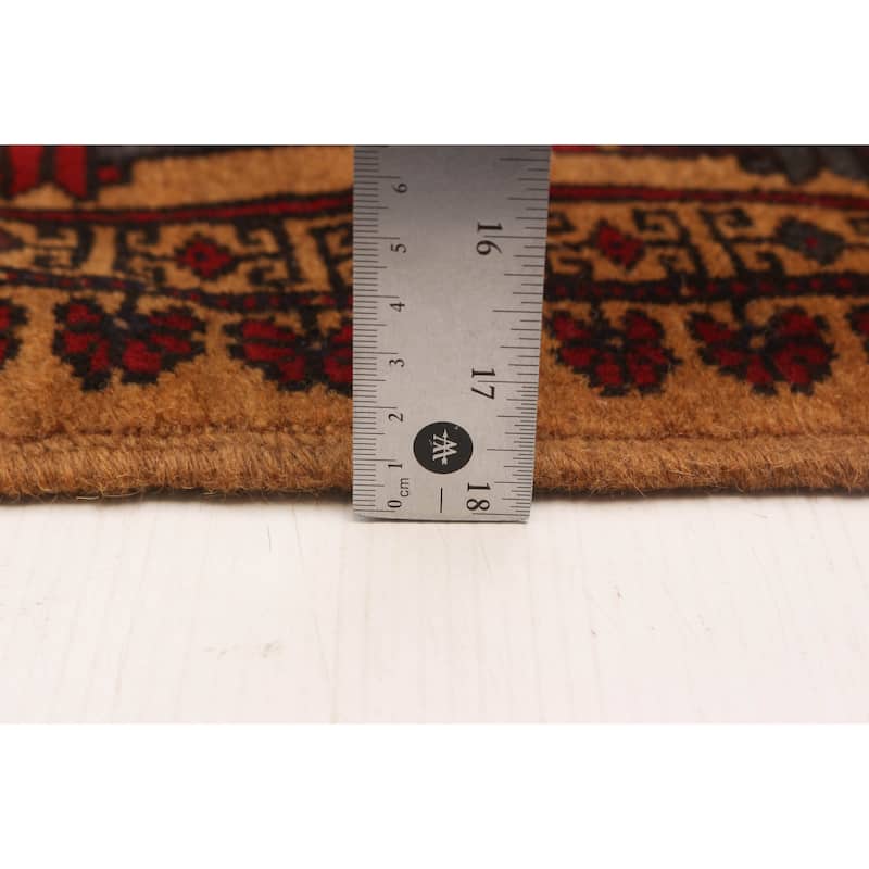 ECARPETGALLERY Hand-knotted Teimani Brown Wool Rug - 6'7 x 9'3