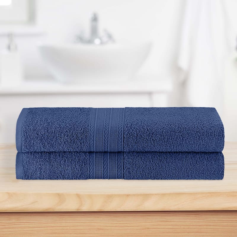 Eco-Friendly Sustainable Cotton Bath Sheet by Superior (Set of 2)